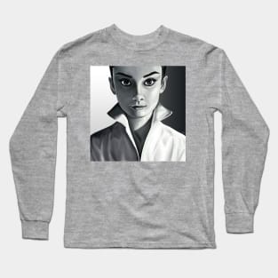 Audrey Hepburn Long Sleeve T-Shirt